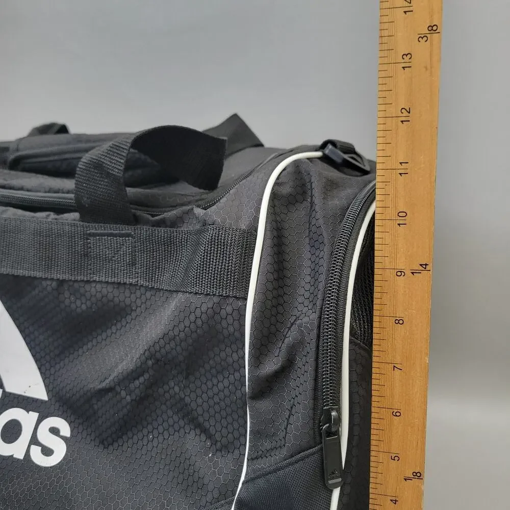 Adidas Defender Duffel Durable Athletic Sports Gym Travel Bag